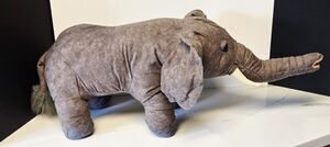 Vintage Discovery Channel Wild Life "Aggo the African Elephant" Plush Toy Rare